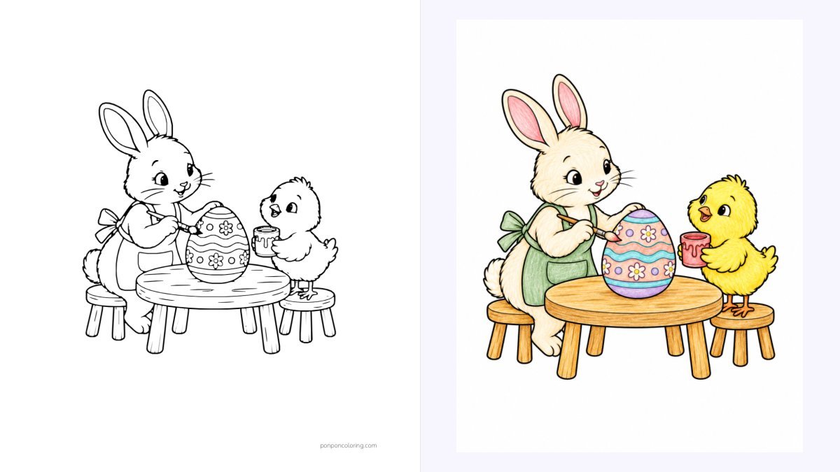 101 Easter Coloring Pages (Free Printable PDFs) coloring page