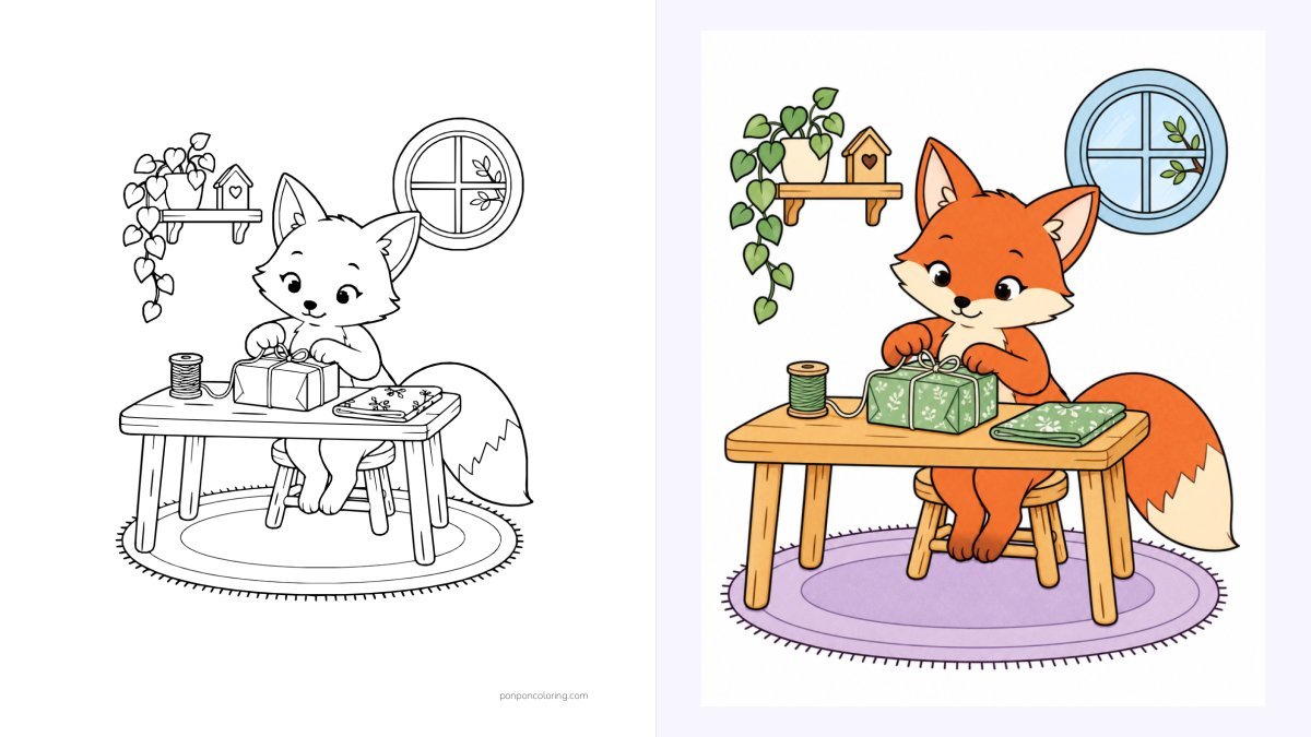 Fox Coloring Pages (92 Free Printable PDFs) coloring page